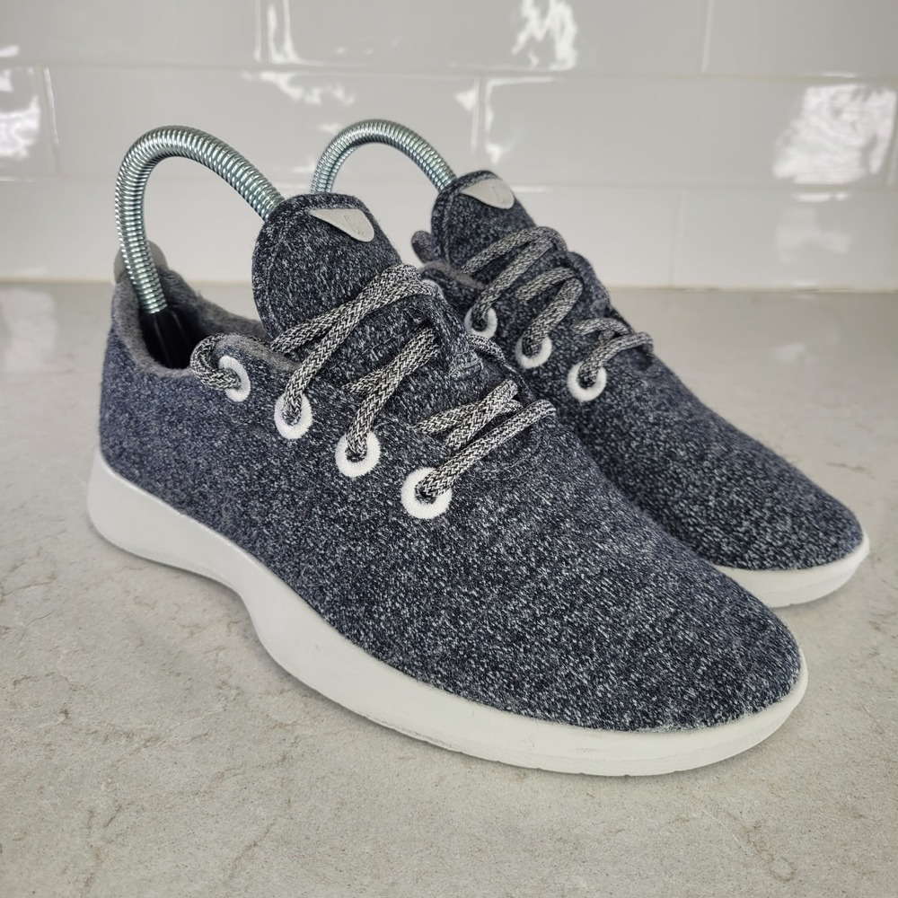 Allbirds Wool Runners WR Gray Lace Up Athletic Shoes Sneakers Womens Size 7 M‎